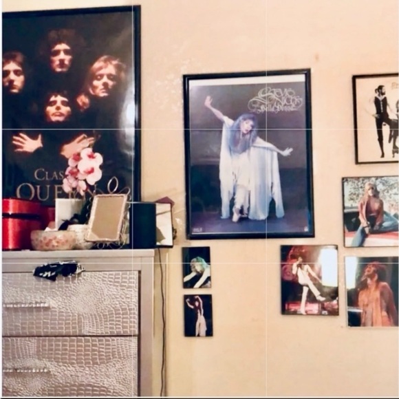 Stevie Nicks FLEETWOOD MAC~ Early 1970s 8X10 Framed Photo RARE 8X10 glossy photo - Picture 4 of 7